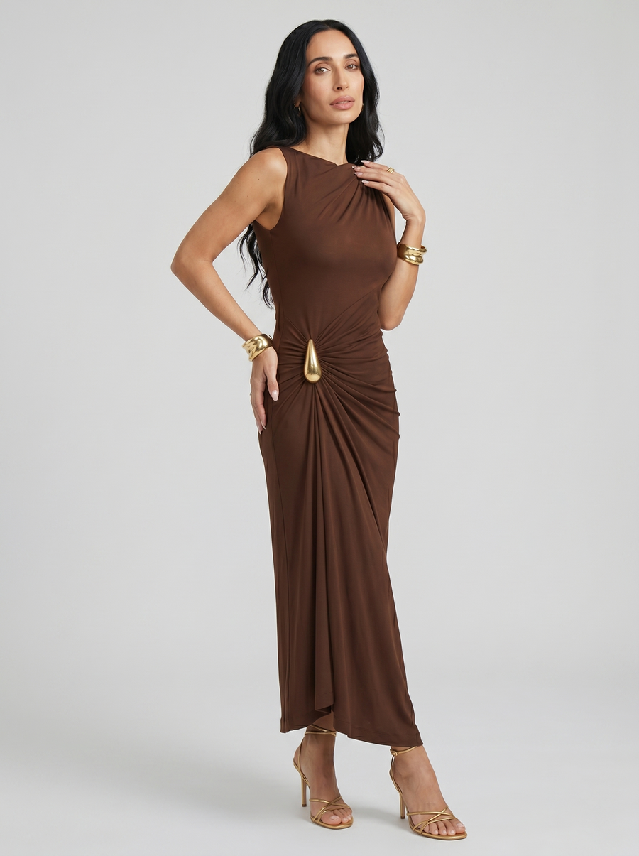 ALESSIA - Abito elegante con ruches