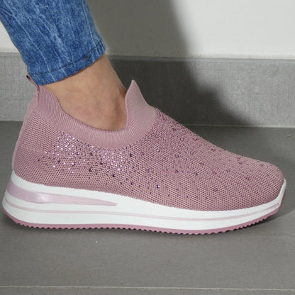 Silvia - Sneakers con Strass
