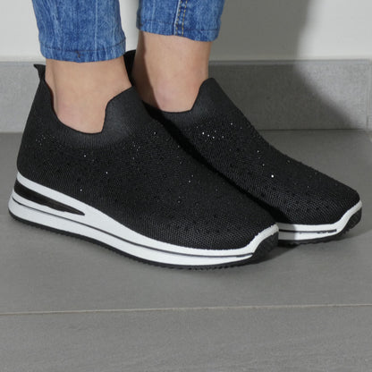Silvia - Sneakers con Strass