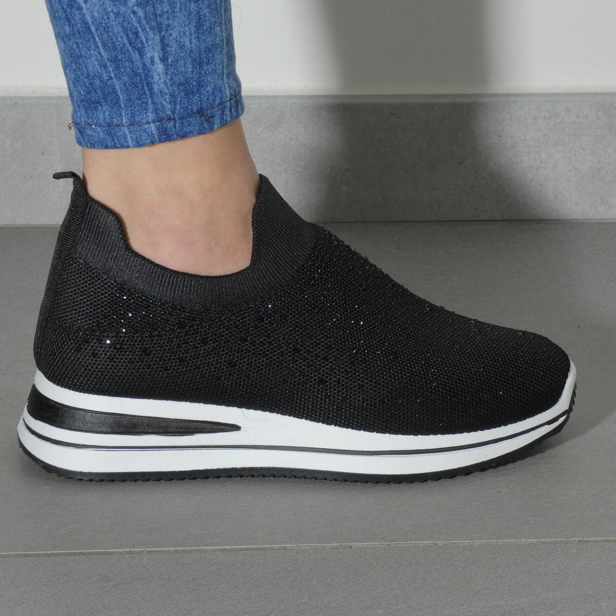 Silvia - Sneakers con Strass