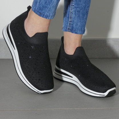 Silvia - Sneakers con Strass