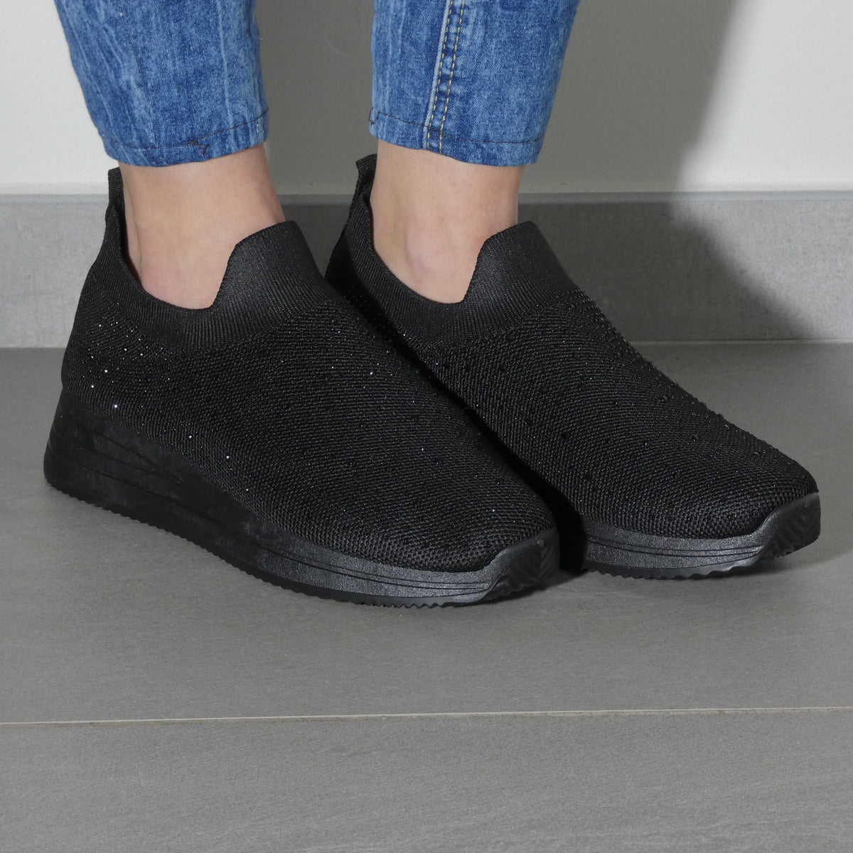 Silvia - Sneakers con Strass