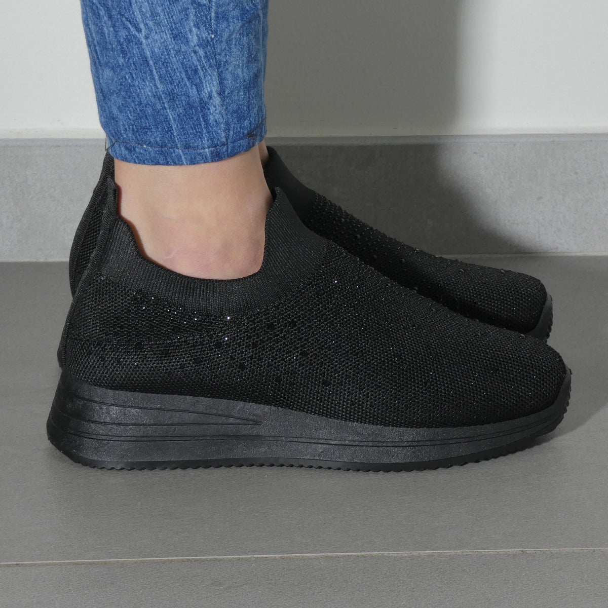 Silvia - Sneakers con Strass