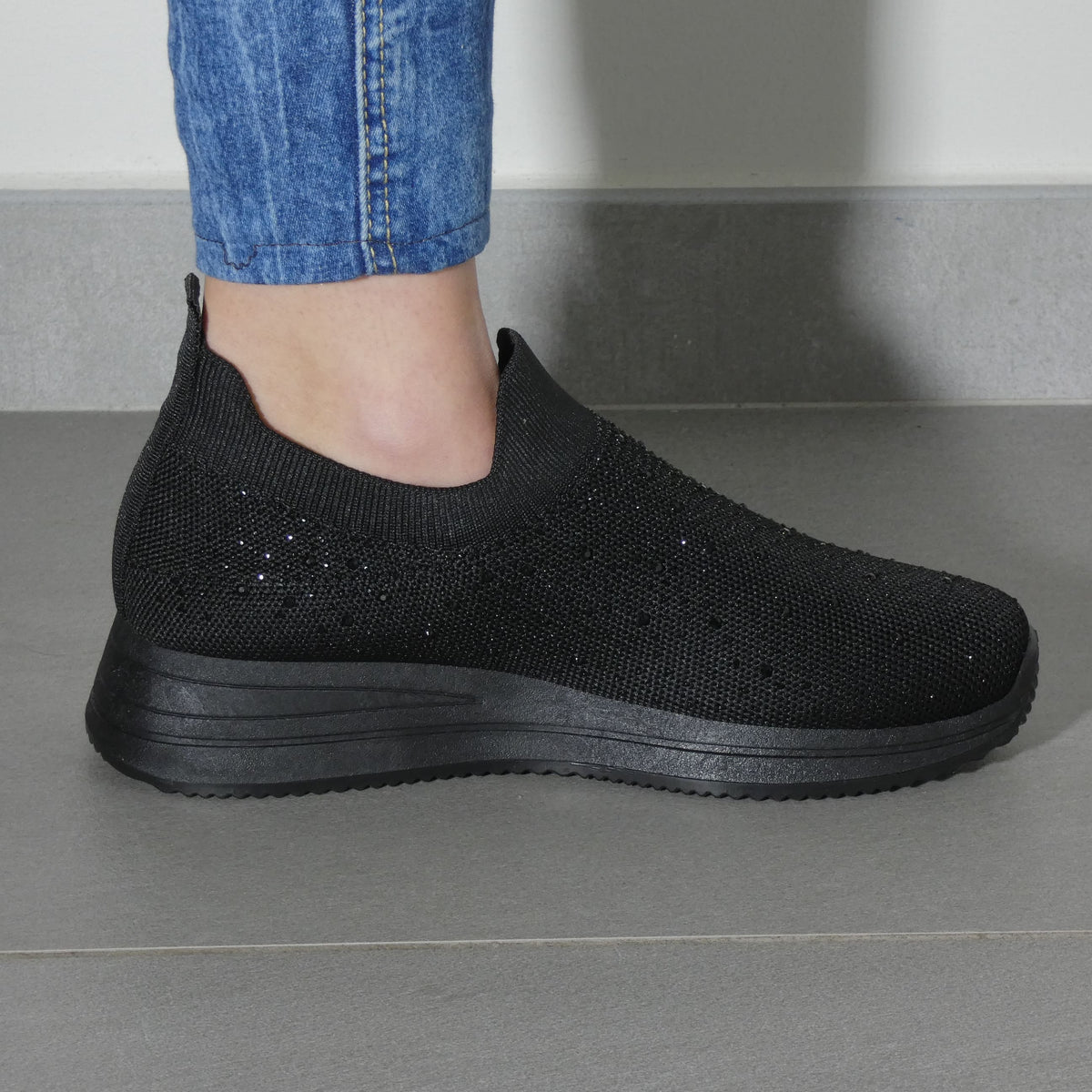 Silvia - Sneakers con Strass