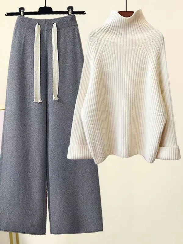 GIULIA - Completo in maglia autunno inverno dai toni chic