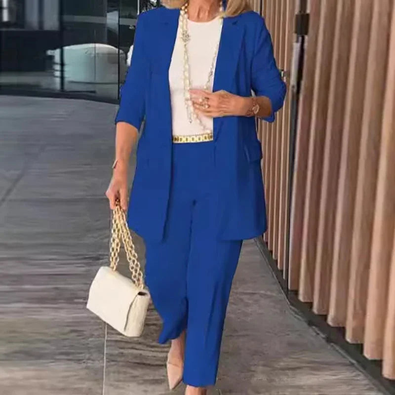 MATILDE - Completo sartoriale beige, nero o blu