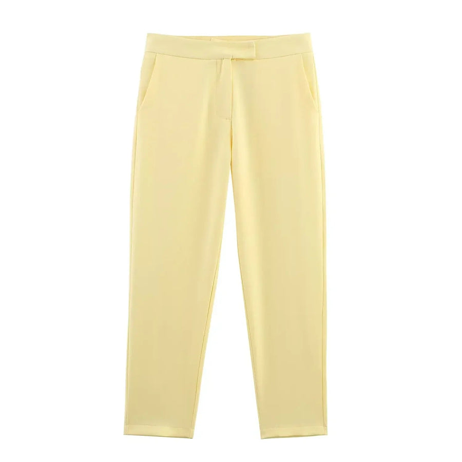 CALCIO - Set due pezzi con blazer lungo sartoriale