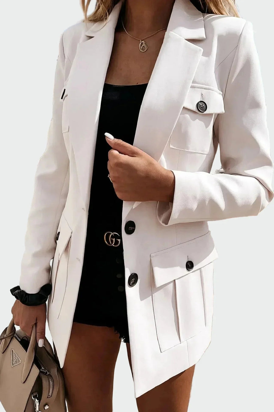 LASA - Giacca elegante con revers classici