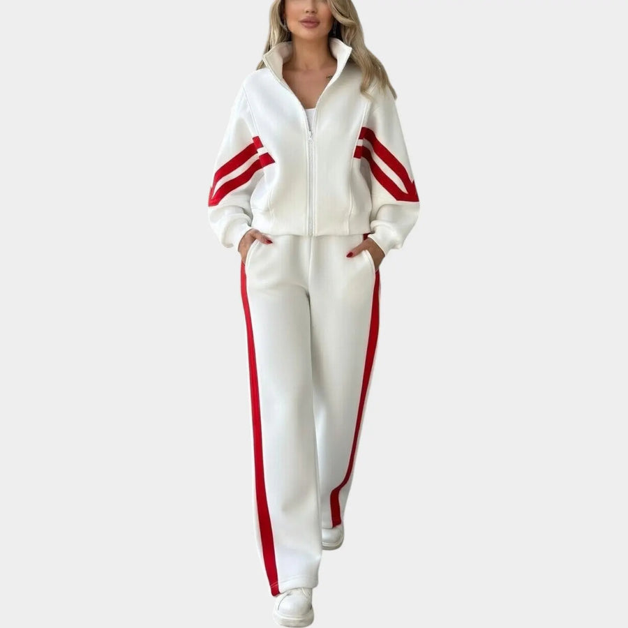 MONACO - Set due pezzi con bande laterali per uscite casual chic ✨