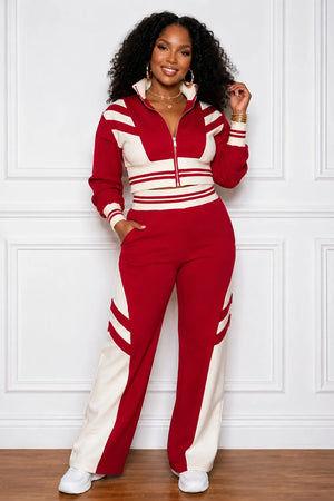 VETRALLA - Completo nero con giacca crop e pantaloni dritti