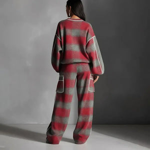 RUMO - Completo 2 Pezzi a Righe Moderno e Comfort