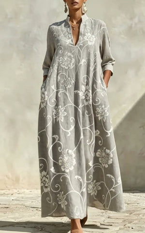 COCULLO - Abito Maxi Romantico da Donna