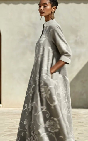 COCULLO - Abito Maxi Romantico da Donna