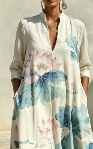 ANDORA - Abito Maxi Romantico da Donna