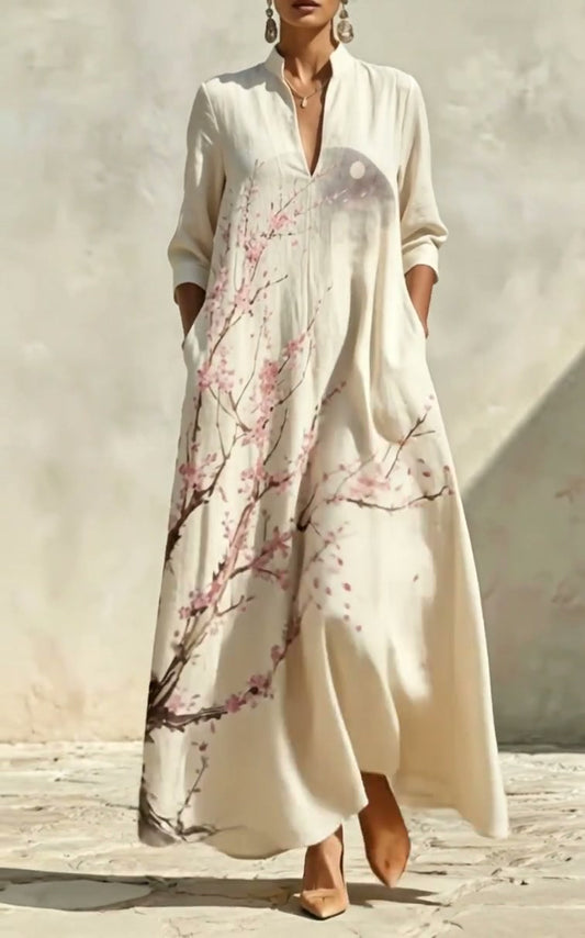 GAVARDO - Abito maxi romantico da donna
