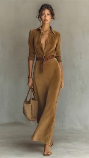 Abito • Velluto • Elegante cintura ✨