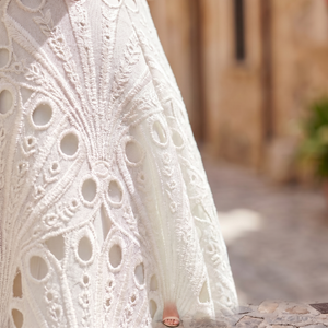ALESSIA - Abito Midi in Pizzo
