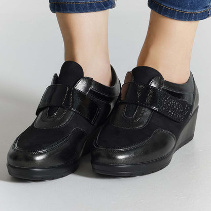 Katia - Sneaker Comfort con zeppa