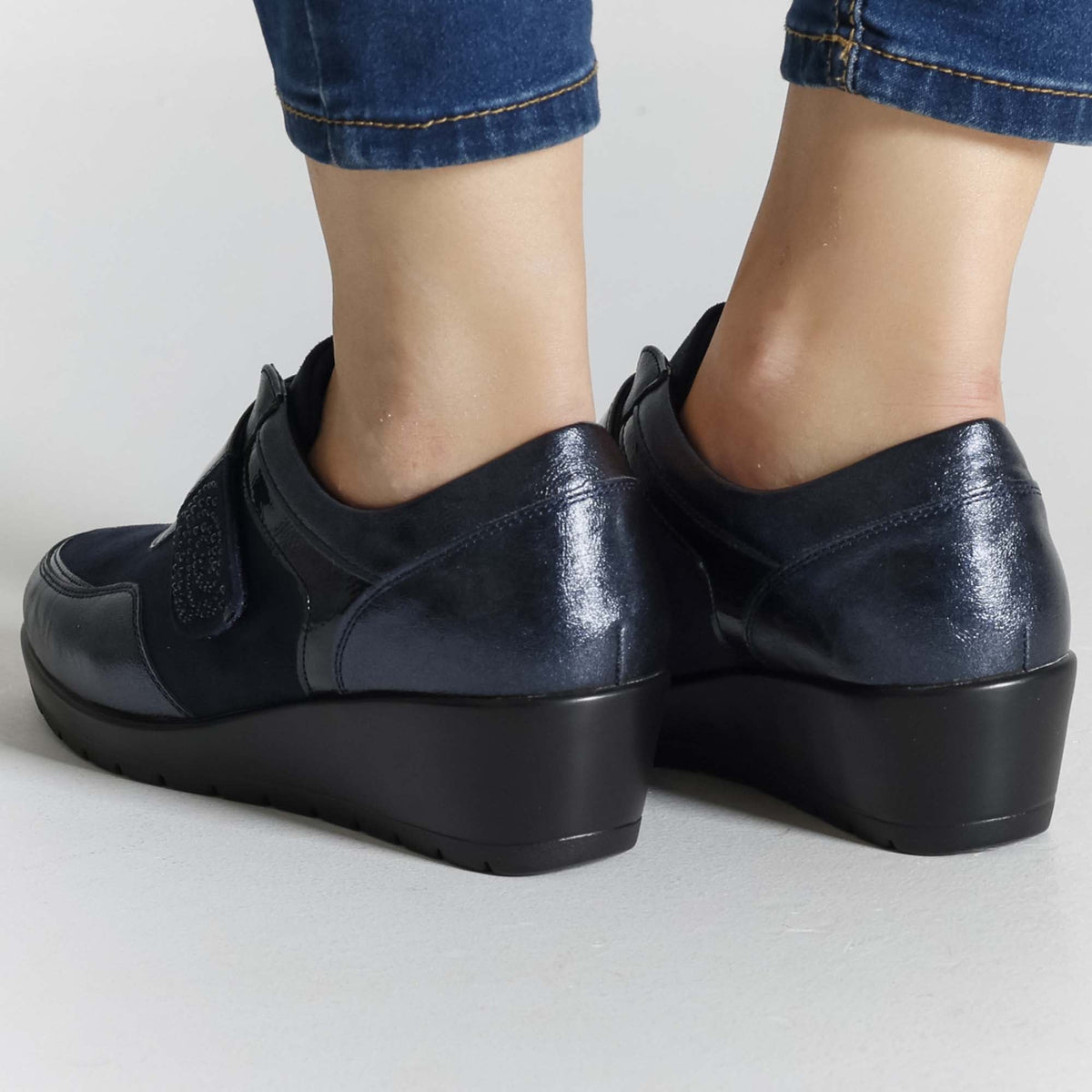 Katia - Sneaker Comfort con zeppa