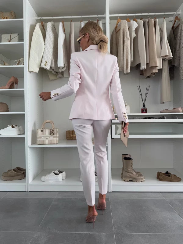 SOVANA - Set elegante in rosa, blu, beige o nero