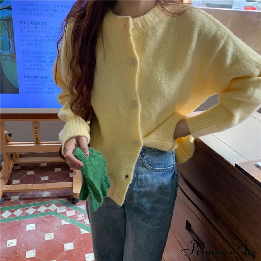 RANCO - Cardigan morbido con collo polo