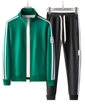 TURATE - Completo sportivo uomo multicolore blu bianco verde nero